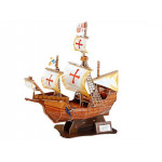 3D puzzle - loď Santa Maria